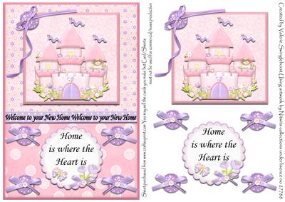 Home is Where the Heart is New Home Card Front