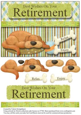 Best Wishes on Your Retirement Card Front