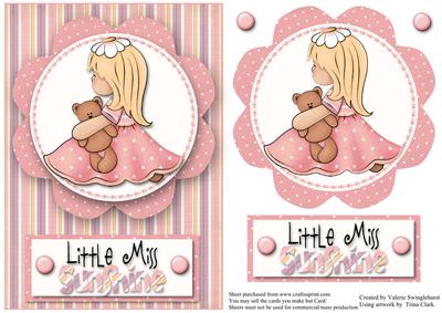 Little Miss Sunshine Quick Card Front