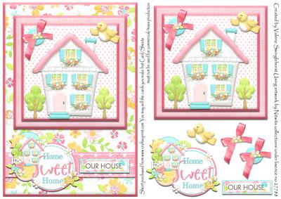 Our House Home Sweet Home Card Front