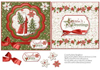 Simple Joys of the Season Card Front & Insert