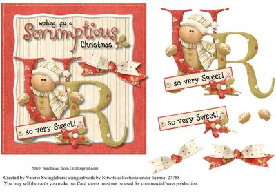 U R So Very Sweet Quick Christmas Card Front