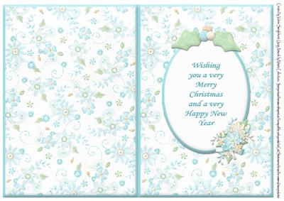 Insert for Beary Merry Christmas Quick Card Front