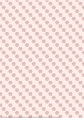 Pale Peach with Deeper Peach Spot Backing Paper Sheet