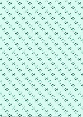 Pale Turquiouse with Deeper Turquiouse Spot Backing Paper