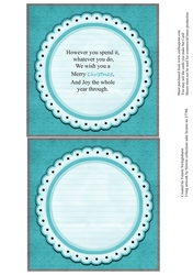 Two on a sheet Inserts to go with Jolly Good Christmas Penguin