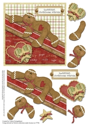 Gingerbread Man Sweetest Christmas Wishes