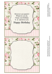 Two on a sheet Inserts to match Live for the Moments That you cant put into words