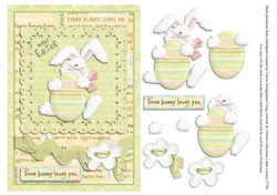 Some Bunny Loves You Easter card