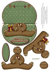 Merry Christmas from the Sweet Gingers Rocker Card