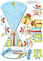 Elf Christmas Wishes Wobble Card