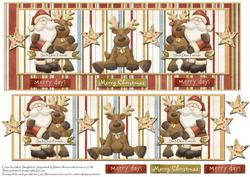 Dl Such Deer Friends Card Front