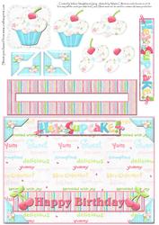 Hey Cupcake Birthday Penny Slider