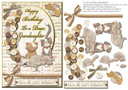 Birthday Card for a Dear Grandaughter