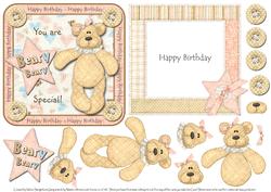Beary Beary Special Card Front with Insert