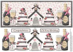 Congratulations on Your Wedding Large Dl Card Front