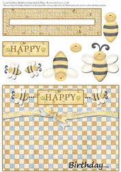 Happy Birthday Bumble Penny Slider