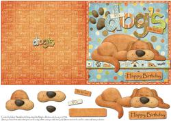 Its a Dog's Life for Sure Birthday Quick Card