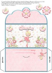 Sweet Ballerina Girls Money Wallet
