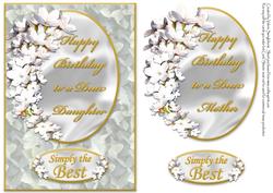 Simply the Best Daughter/mothers Birthday