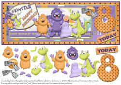 Monster Fun 8 Today Dl Card Front