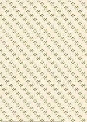 Cream with Gold Spot Backing Paper Sheet