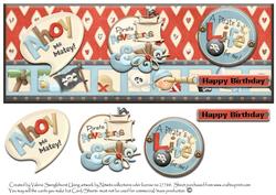 Pirate Adventures Dl Card Front