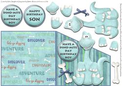 Have a Dino-mite Day Birthday Boy or Son
