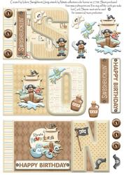 Swashbucklin' Son Pirate Wordbook Sheet