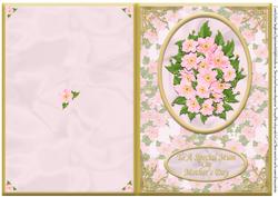 To Special Mum on Mother's Day Quick Card Pink/gold