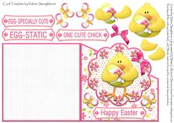 Egg-specially Cute Chick Easter Over the Edge