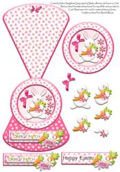 Carrot Patch Fun Easter Over the Side Wobble Card