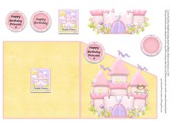 Happy Birthday Princess Fairytale Dreams Castle