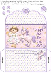 The Princess & Her Unicorn Money Wallet
