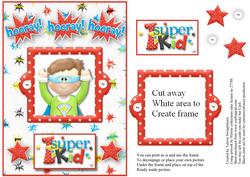 Hooray Hooray Hooray 1 Super Kid Photo Card Front