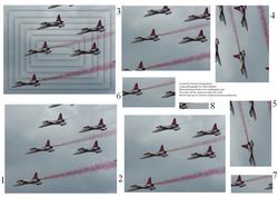Display Aeroplanes Stacker Sheet for Your Card Making