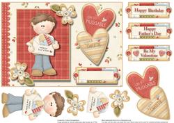 Oh So Huggable Various Sentiments Card Front #2