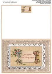 Quick Cut & Fold Card with Verse
