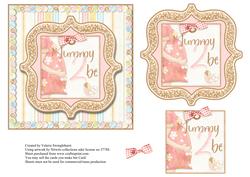 Mummy to Be Square Card Front