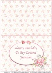 Insert Happy Birthday Dearest Grandma