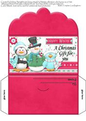 Happy Winter from Snowman & His Pals Money Wallet