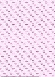 Pale Pink with Deeper Pink Spot Backing Paper Sheet