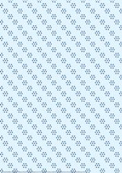Blue with Deeper Blue Spot Backing Paper Sheet