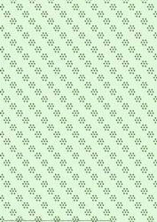 Pale Green with Deeper Green Spot Backing Paper Sheet