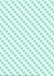 Pale Turquiouse with Deeper Turquiouse Spot Backing Paper