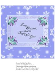 Matching Insert for Snowmen from Our Family to Your Family