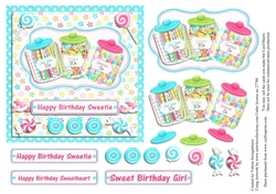 Happy Birthday Sweetie / Sweetheart / Girl