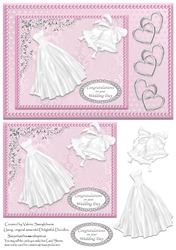 Congratulations on your Wedding Day quick card front