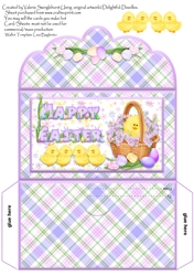 Happy Easter Chics Money Wallet