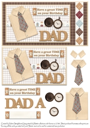 Have a Great Time on your Birthday DAD Quick DL card front